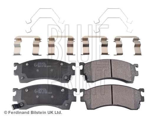 Diskinių stabdžių trinkelių rinkinys BLUE PRINT ADM54250