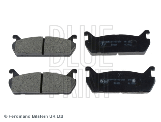 Diskinių stabdžių trinkelių rinkinys BLUE PRINT ADM54269