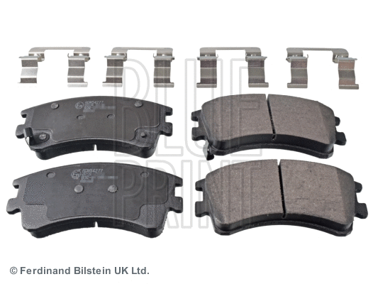 Diskinių stabdžių trinkelių rinkinys BLUE PRINT ADM54277