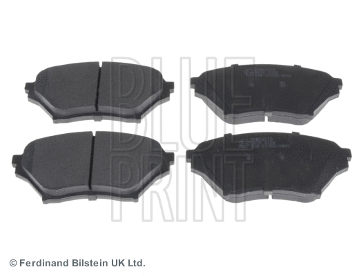 Diskinių stabdžių trinkelių rinkinys BLUE PRINT ADM54279