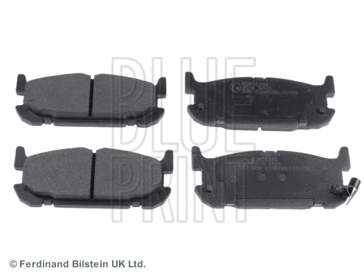 Diskinių stabdžių trinkelių rinkinys BLUE PRINT ADM54284