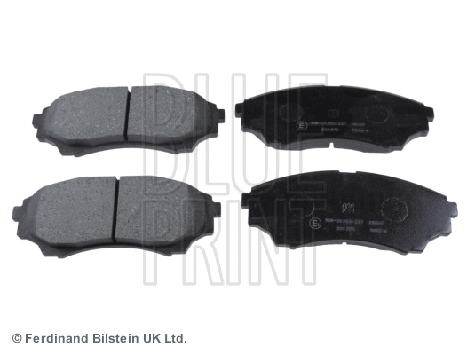 Diskinių stabdžių trinkelių rinkinys BLUE PRINT ADM54286