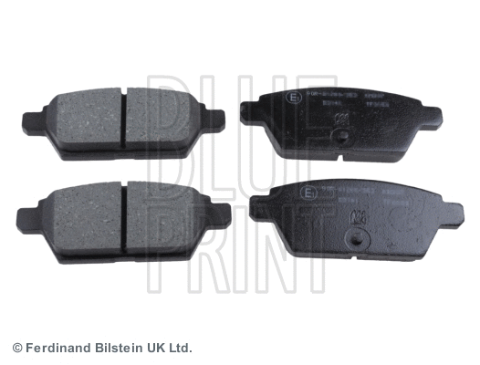 Diskinių stabdžių trinkelių rinkinys BLUE PRINT ADM54288