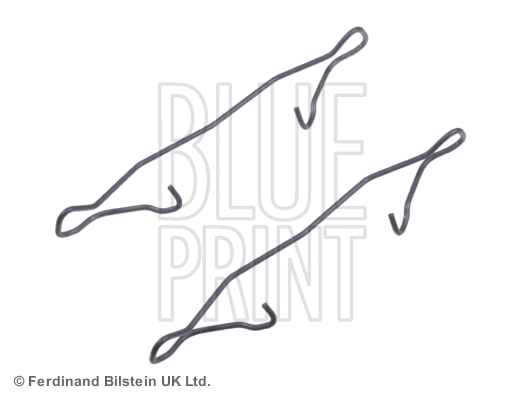 Diskinių stabdžių trinkelių priedų komplektas BLUE PRINT ADM548600