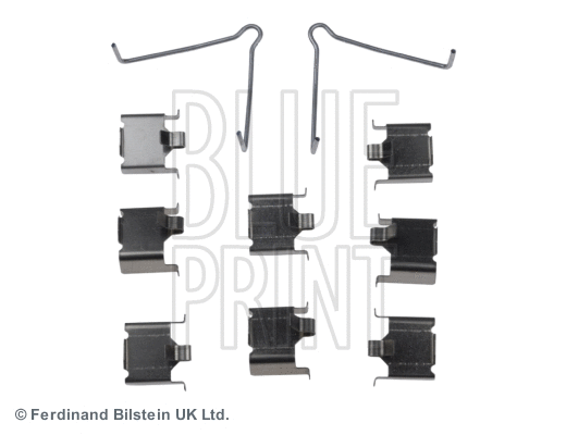 Diskinių stabdžių trinkelių priedų komplektas BLUE PRINT ADM548601