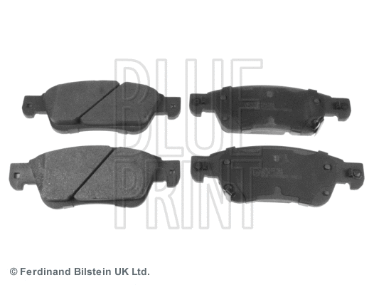Diskinių stabdžių trinkelių rinkinys BLUE PRINT ADN142164