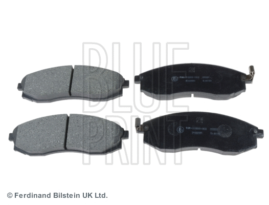 Diskinių stabdžių trinkelių rinkinys BLUE PRINT ADN14284