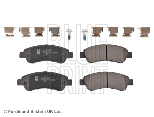 Diskinių stabdžių trinkelių rinkinys BLUE PRINT ADP154258