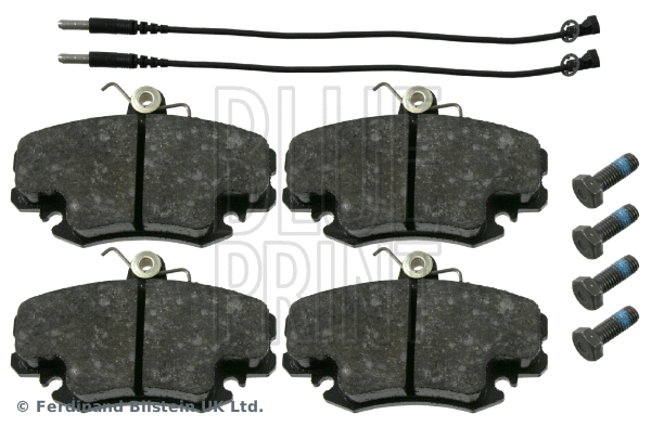 Diskinių stabdžių trinkelių rinkinys BLUE PRINT ADR164203
