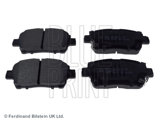 Diskinių stabdžių trinkelių rinkinys BLUE PRINT ADT342105