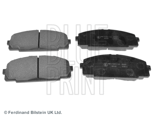 Diskinių stabdžių trinkelių rinkinys BLUE PRINT ADT342109