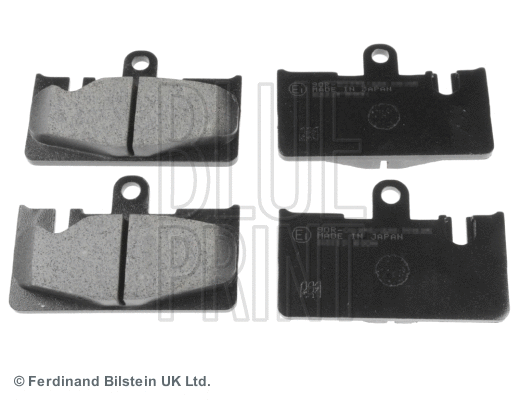 Diskinių stabdžių trinkelių rinkinys BLUE PRINT ADT342125