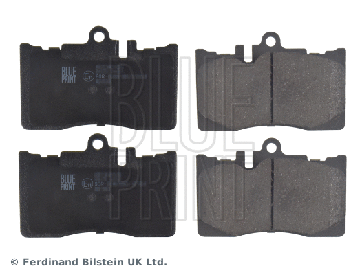 Diskinių stabdžių trinkelių rinkinys BLUE PRINT ADT342126