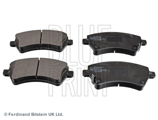 Diskinių stabdžių trinkelių rinkinys BLUE PRINT ADT342133
