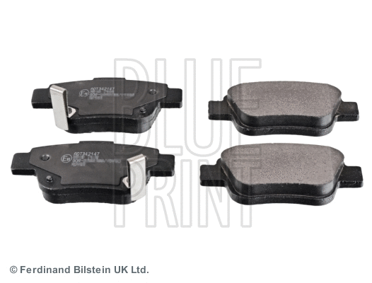 Diskinių stabdžių trinkelių rinkinys BLUE PRINT ADT342147
