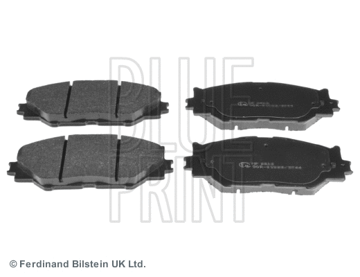 Diskinių stabdžių trinkelių rinkinys BLUE PRINT ADT342163