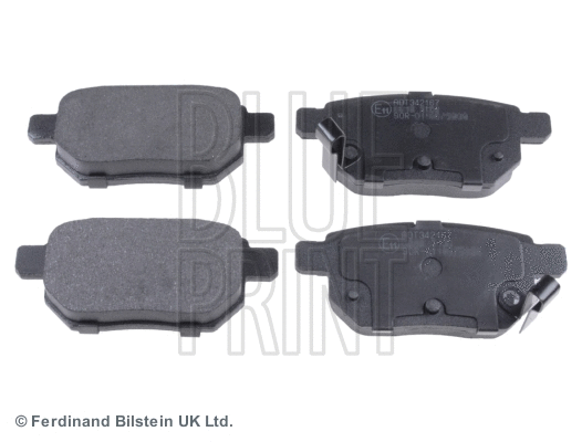 Diskinių stabdžių trinkelių rinkinys BLUE PRINT ADT342167