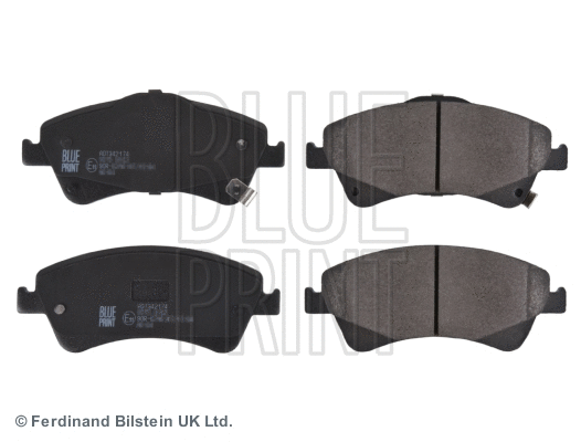 Diskinių stabdžių trinkelių rinkinys BLUE PRINT ADT342174