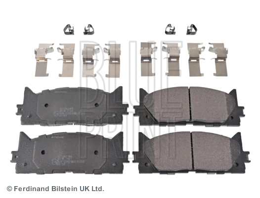 Diskinių stabdžių trinkelių rinkinys BLUE PRINT ADT342189