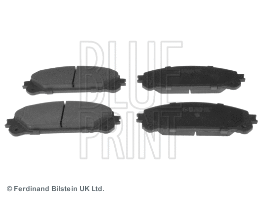 Diskinių stabdžių trinkelių rinkinys BLUE PRINT ADT342190