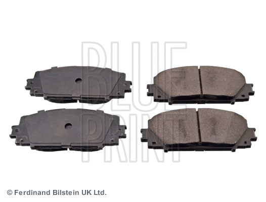 Diskinių stabdžių trinkelių rinkinys BLUE PRINT ADT342219