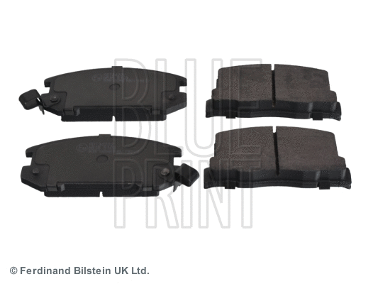 Diskinių stabdžių trinkelių rinkinys BLUE PRINT ADT34222