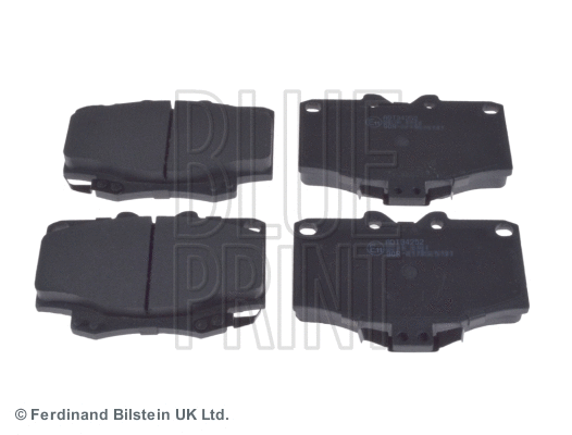 Diskinių stabdžių trinkelių rinkinys BLUE PRINT ADT34252
