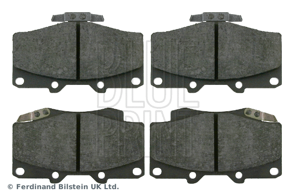 Diskinių stabdžių trinkelių rinkinys BLUE PRINT ADT34281
