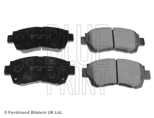 Diskinių stabdžių trinkelių rinkinys BLUE PRINT ADT34283