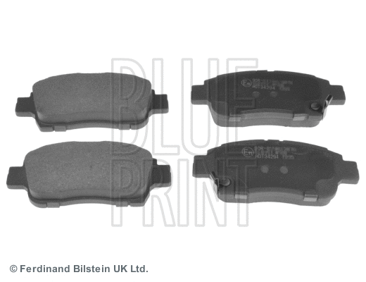 Diskinių stabdžių trinkelių rinkinys BLUE PRINT ADT34294