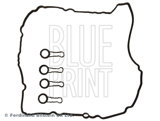 Vožtuvų dangtelio tarpinių komplektas BLUE PRINT ADT36798