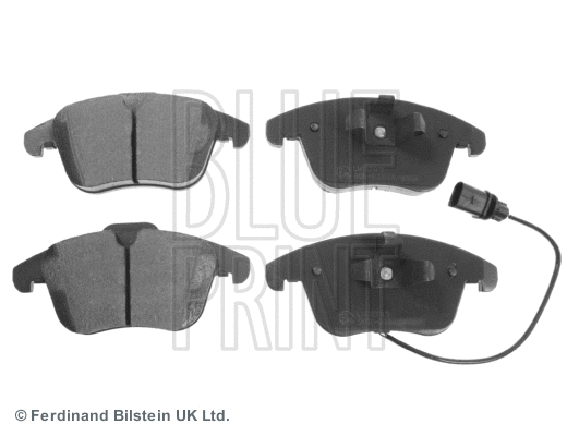 Diskinių stabdžių trinkelių rinkinys BLUE PRINT ADV184209