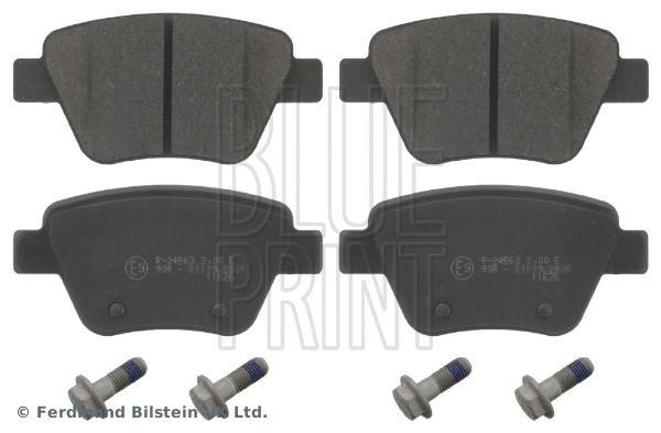 Diskinių stabdžių trinkelių rinkinys BLUE PRINT ADV184218