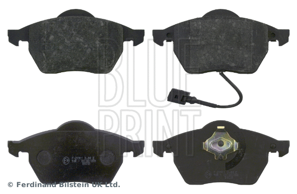 Diskinių stabdžių trinkelių rinkinys BLUE PRINT ADV184232