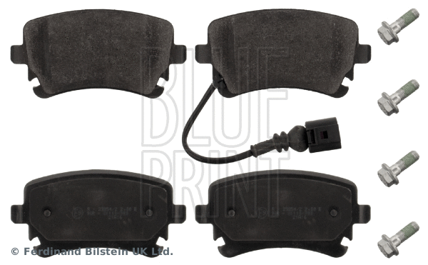 Diskinių stabdžių trinkelių rinkinys BLUE PRINT ADV184239