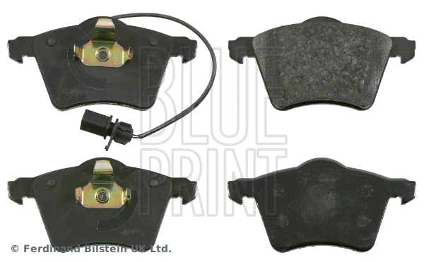 Diskinių stabdžių trinkelių rinkinys BLUE PRINT ADV184245