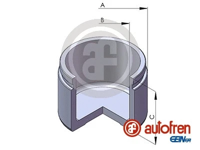 Stabdžių apkabos (suporto) stūmoklis AUTOFREN SEINSA D025101