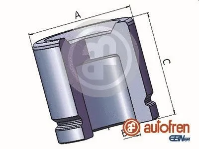 Stabdžių apkabos (suporto) stūmoklis AUTOFREN SEINSA D025390