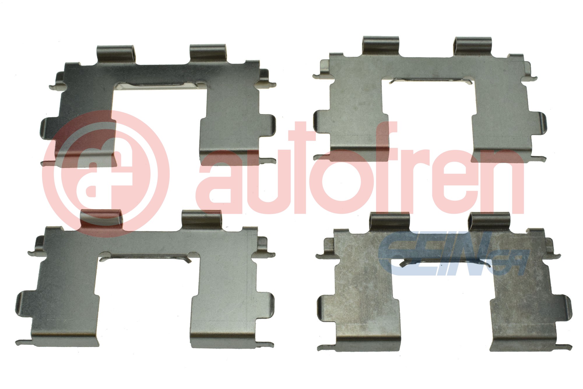 Diskinių stabdžių trinkelių priedų komplektas AUTOFREN SEINSA D43048A