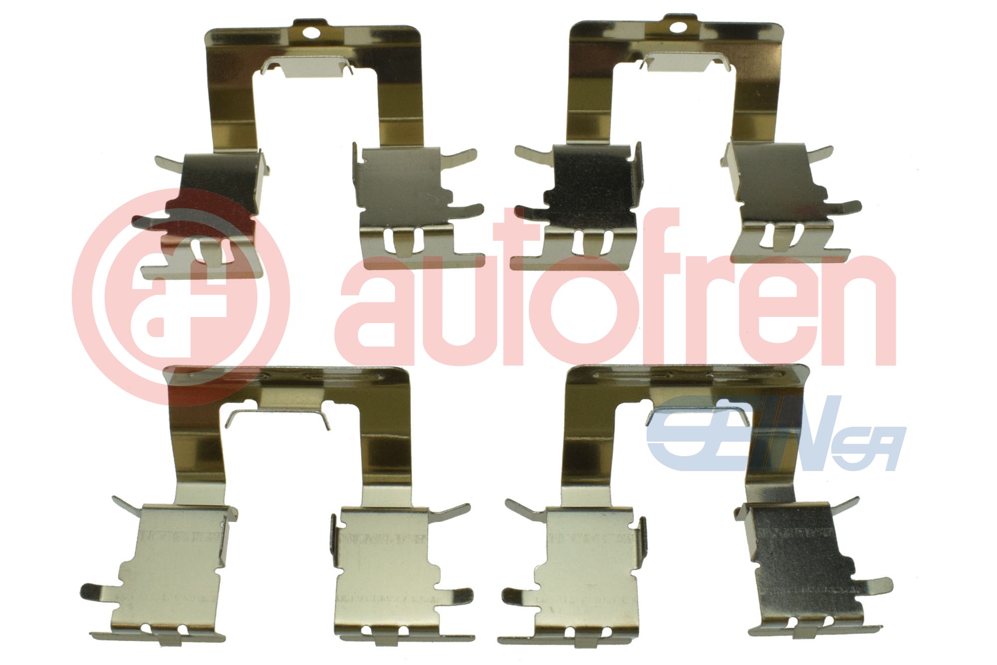 Diskinių stabdžių trinkelių priedų komplektas AUTOFREN SEINSA D43051A