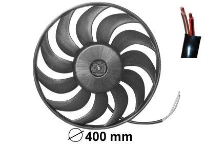 Radiatoriaus ventiliatorius VAN WEZEL 0325747