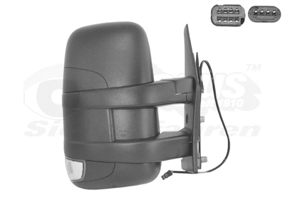 Išorinis veidrodėlis VAN WEZEL 2815808