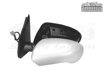 Išorinis veidrodėlis VAN WEZEL 3388817