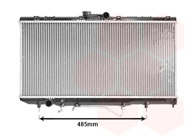 Variklio aušinimo radiatorius VAN WEZEL 53002146