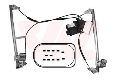 Lango pakėliklis VAN WEZEL 5825261