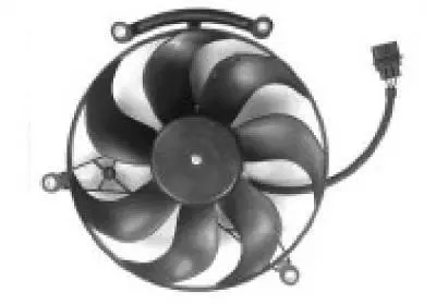 Radiatoriaus ventiliatorius VAN WEZEL 5825747
