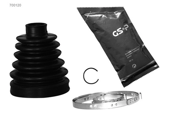 Kardaninio veleno gofruotoji membrana GSP 700120