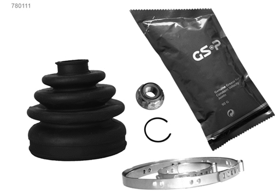Kardaninio veleno gofruotoji membrana GSP 780111
