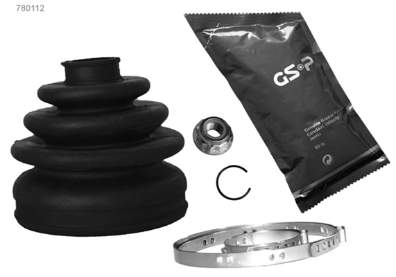 Kardaninio veleno gofruotoji membrana GSP 780112