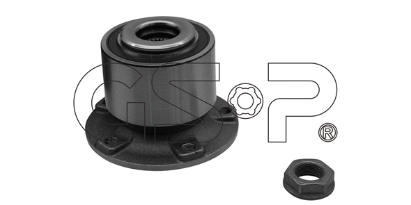 Rato guolio komplektas GSP 9328029K